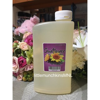 1 Liter Sunflower Oil (Carrier Oil / Base Oil)