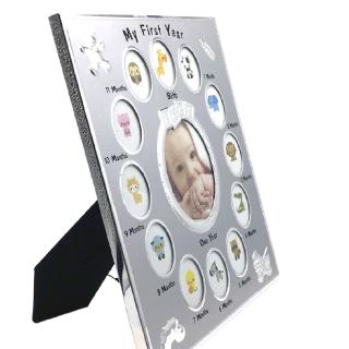 Kids Photo Frame My First Year Baby Gift Kids Birthday Gift Home Family Decoration Ornaments 12 Months Picture Frame*