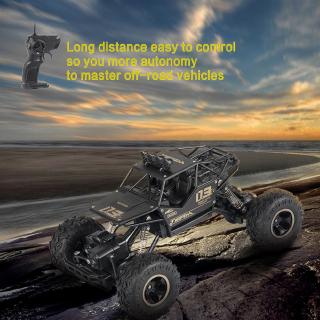 1:18 4WD RC Cars Alloy Speed 2.4G Radio Control Alloy Off-Road Trucks Toys Gift