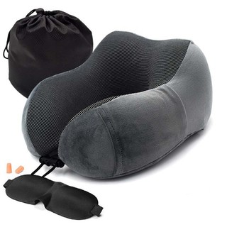 New U Shaped Memory Foam Neck Pillows Soft Slow Rebound Space Travel Pillow Cervical Healthcare