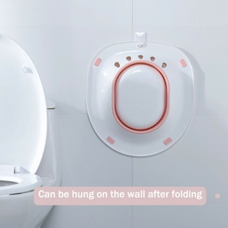 COD Pregnant Toilet Pregnant Woman Toilet Bowl Clean Pussy Anal Cleaner Folding Sitz Bath (6)