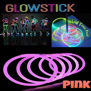 50pcs Glowstick glow in the dark Glow sticks bracelet glowsticks (8)