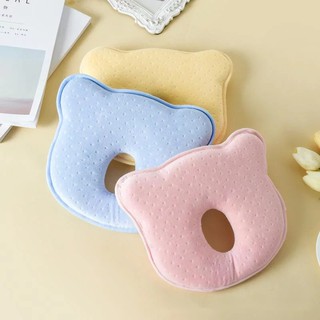 ✤[COD] Newborn Baby Pillow Soft Infant Baby Pillows Prevent Flat Head Memory Foam Cushion Sleeping