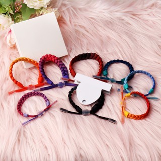 Valentine's Day Gift Transparent Little Lion Men Women Shoelaces Casual Braided Bracelet Sports Wristband Bangles Couple