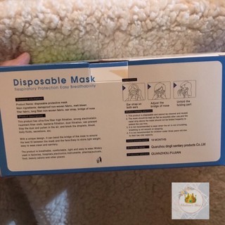 INDOPLAS DINGLI Disposable Face Mask 3-PLY 50pcs/box (4)