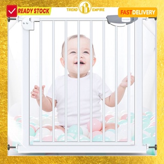 【Warranty 1 Year】 Safety Gate 78 CM for Kitchen Stairs to Protect Baby, Children, Infant and Pets