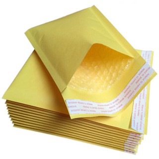 10Pcs Self Seal Mailing Padded Yellow Bubble Envelopes Bag Mailer Anti-Pressure (1)