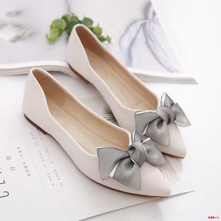Single Shoes Female Spring And Autumn Shallow Mouth Soft Bottom