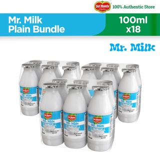 Del Monte Mr. Milk Plain Yoghurt Flavored Milk Drink 100mL x 6 (Set of 3)