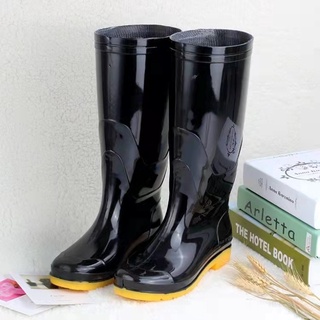 ❂◙◎High quality rubber rain shoes boots for men