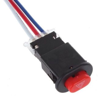 Motorcycle Parts Accessories Universal Switch Button Hazard On/Off