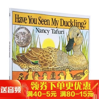 ▥✿English original Have You Seen My Duckling Open Paperback Catic Silver Award Look for