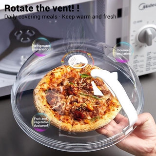 Microwave Food Cover Microwave Cover Anti-Splatter Cover Plate Cover Guard Lid With Steam Vents 10in