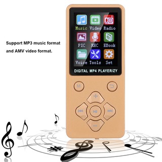 Guli 8GB Portable MP3 Player 1.8 Inch Bluetooth 4.2 Radio Digital Audio MP4 Music with Voice (4)