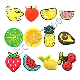 new products✶Fruits Jibbitz original for crocs shoe charms pin