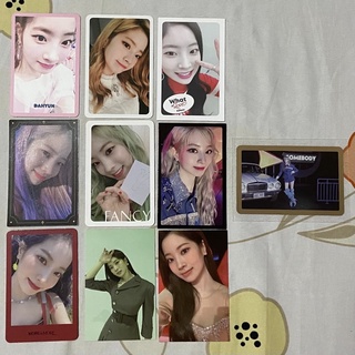 TWICE Dahyun Photocards (Signal, Twicetagram, WIL, TYOY, Fancy, Feel Special, M&M, EWO)
