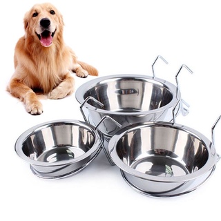 Hanging Pet Bowl Stainless (For dogs, cat and small animals)