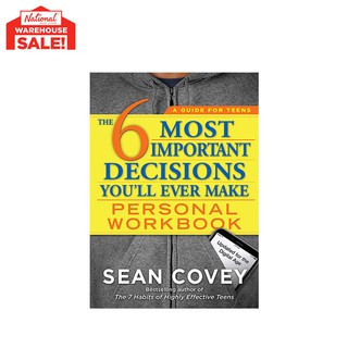 THE 6 MOST IMPORTANT DECISIONS YOU'LL EVER MAKE PERSONAL WORKBOOK TRADEPAPER