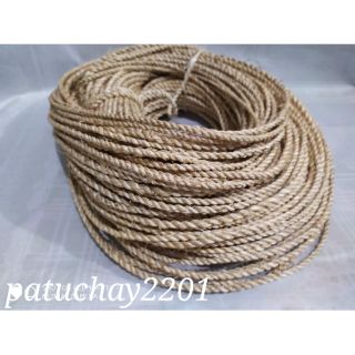 Abaca Rope (sizes: 5mm/8mm/10mm/15mm) Sold per yard