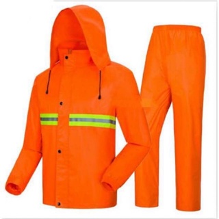 Reflective raincoat set\sanitary adult raincoat\Motorcycle waterproof raincoat w/Double reflective