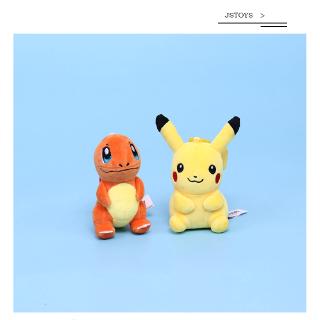 【Ready stock】Pikachu Pokemon toy kid doll pendant birthday gift backpack stuffed toys (7)