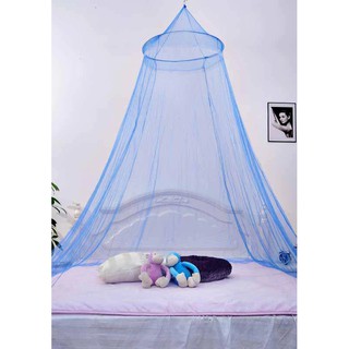 Round mosquito net romantic house Princess Canopy for Girls Ceiling Mosquito Net Bed (3)