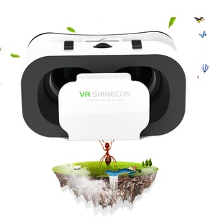 Fastest☃✎VR Shinecon 5th Generations VR Glasses 3D Virtual Reality Glasses Lightweight Portable Real