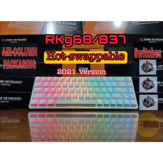 Royal Kludge RK G68 / RK68 / RK837 2021 Edition TRI-Mode RGB-HOTSWAPPABLE