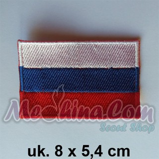 Russian Flag Russian Flag Patch Badge Embroidery