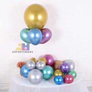 chrome balloons size 5 inches for decoration birthday party partyneeds AHballoon