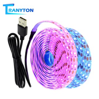 5V USB LED Strip Light 1M 2M Pink / Ice blue/Warm White/ White / RGB 2835 TV Background Lighting Decoracion Fairy Lights