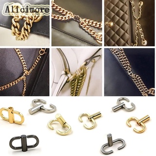 Alicimore Adjustable Metal Buckle Strap Length Shorten Bag Chain