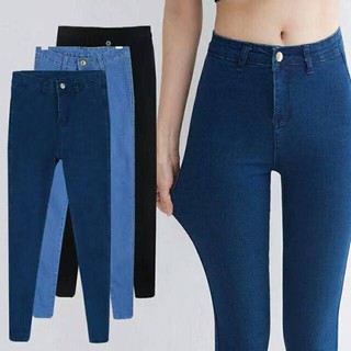 Hot sale jeans pants high waist stretchable for women 25-32/cod
