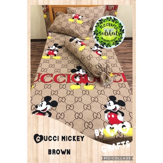 CRAFTS GUCCI MICKEY CANADIAN COTTON BEDSHEET SETS