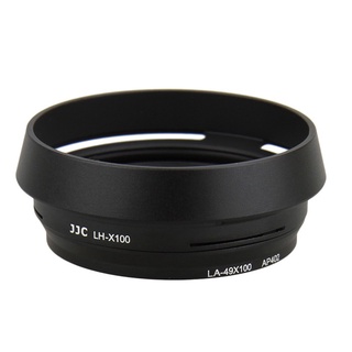 JJC LH-JX100 Metal Lens Hood & Adapter for Fujifilm Finepix X100V, X100,X100s,X100T,X100F,X70