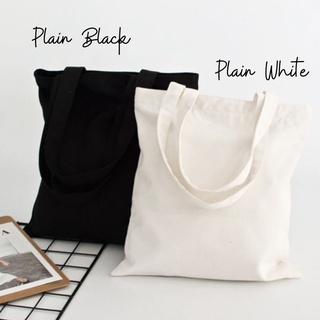 bag for men■❍Plain White Canvas and Black Oxford Tot