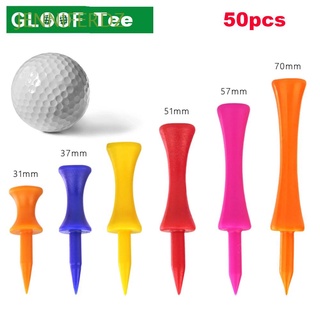 clothes✟▪JENNIFERDZ Durable Golf Tees Plastic Ball Socket Holder Colorful Step Down 50pcs All Over S