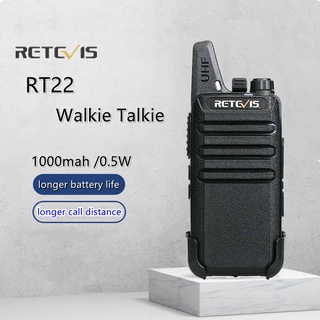 Retevis RB18 mini walkie talkie 1/2/4 PTT PMR446 outdoor remote control high-power portable (7)