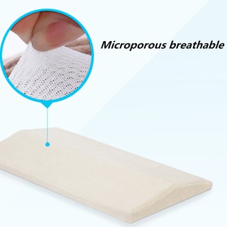 2017 Memory Foam Triangle Sleeping Lumbar Pillow Waist Back Support Cushion Pad (3)