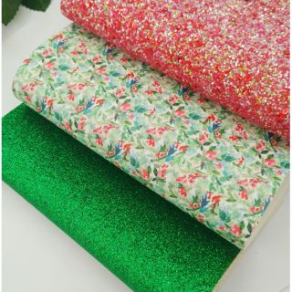 Christmas Canvas Set For Hairbow Making