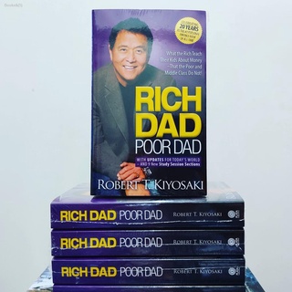 ๑✘Rich Dad Poor Dad (100% Original) 20th Anniversary Edition by Robert Kiyosaki