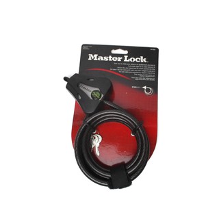 Master Lock Python Adjustable locking cable Black