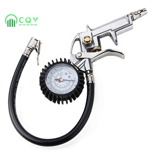 Air Auto Motorcycle Truck Tire Tyre Inflating Inflator Tool Pressure Dial Gauge M6PH
