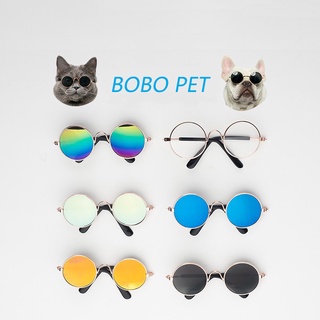 【Stock】 【BOBO PET】Pet glasses dog accessories cat sunglasses photo props