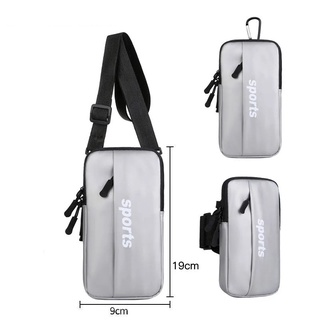 Running mobile phone arm bag sports wrist bag multifunctional men's and women's waist bag cross-body bag zc093