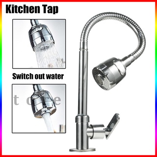 Faucet Kitchen Sink Faucet Universal Washbasin Faucets Single Cold Water Tap for Kitchen G1/2in