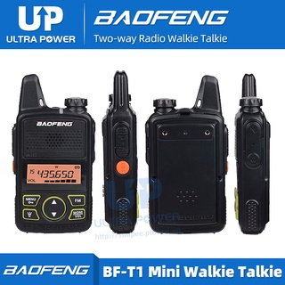Baofeng BF-T1 Mini Walkie Talkie UHF Portable Handheld Two-way Radio Walkie Talkie 1pcs
