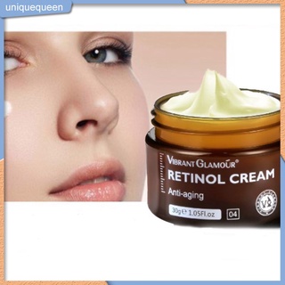 new VIBRANT GLAMOUR Retinol Face Cream Firming Lifting Anti-Aging Whitening Face Cream 30g -ready