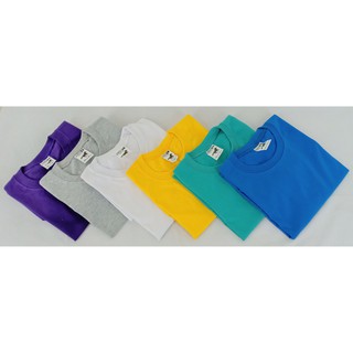 Black Horse Plain Colored T-Shirt (White, Teal Green, Violet, Yellow Gold, Top Dye, Aqua Blue)
