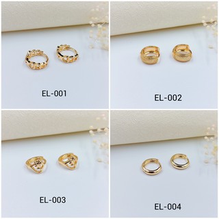Rose Gold earring clip Fashion accessories gold plated